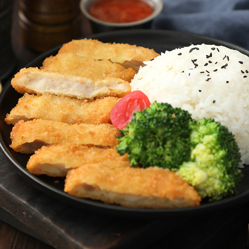 藤椒鸡排风味腿排饭藤椒裹粉腿排汉堡1kg10生鸡肉