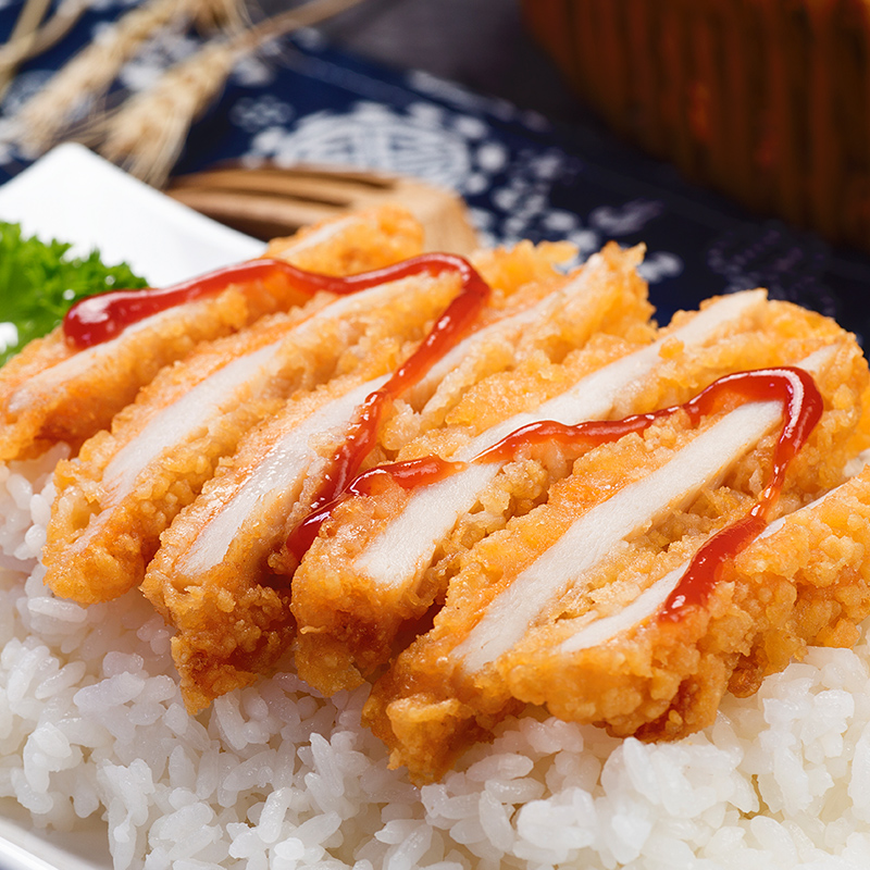 台湾卡兹脆鸡排台式正新口味套餐饭鸡排裹粉油炸小吃10片/1kg