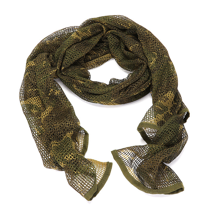 我是特种兵战术围脖防晒网巾多功能透气围巾