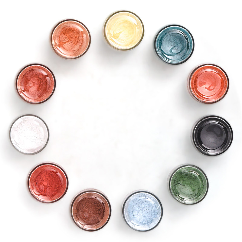 颜料水流流星陶瓷瓷釉上彩粉剂景德镇陶瓷色粉色料颜料