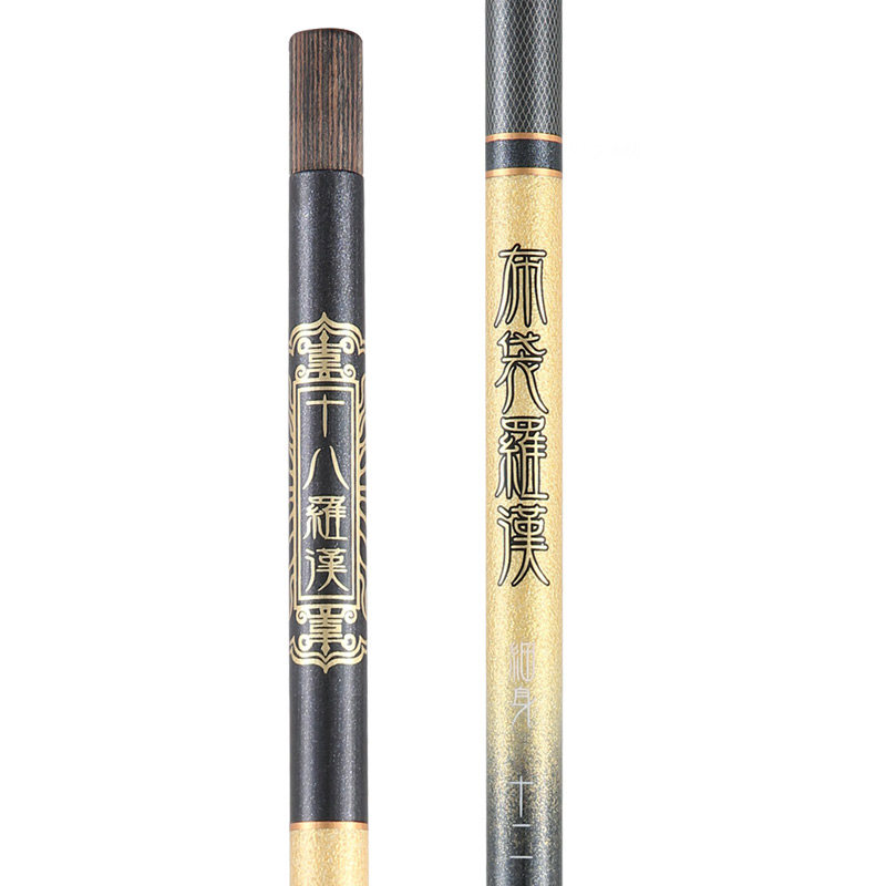 逵魔布袋罗汉鱼竿手竿超轻硬台钓竿溪流竿钓鱼竿江钓杆碳素钓鱼杆