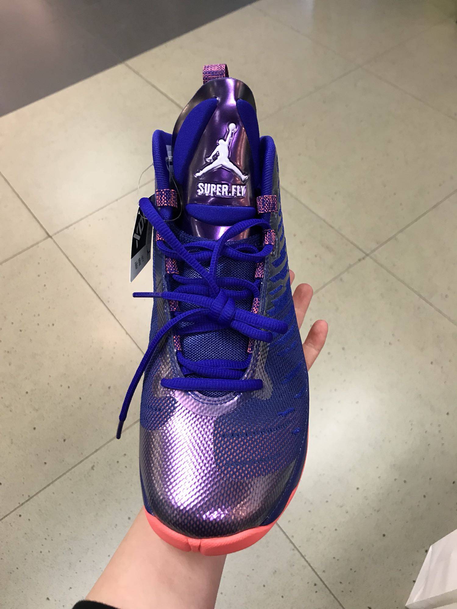 酷动现货jordansuperfly5格里芬男子实战篮球球鞋850700-415篮球鞋