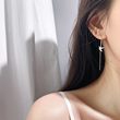 S925 sterling silver thousands of paper crane ears, simple design, temperament versatile ear ring Korean female 2020 new tide students S925 sterling silver thousands of paper crane ears, simple design, temperament versatile ear ring Korean female 2020 new tide students