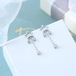 S925 Silver Fairy Wind Pentagram Cute Short Girl Heart Earrings Female Niche Niche Star Flush Earrings S925 Silver Fairy Wind Pentagram Cute Short Girl Heart Earrings Female Niche Niche Star Flush Earrings