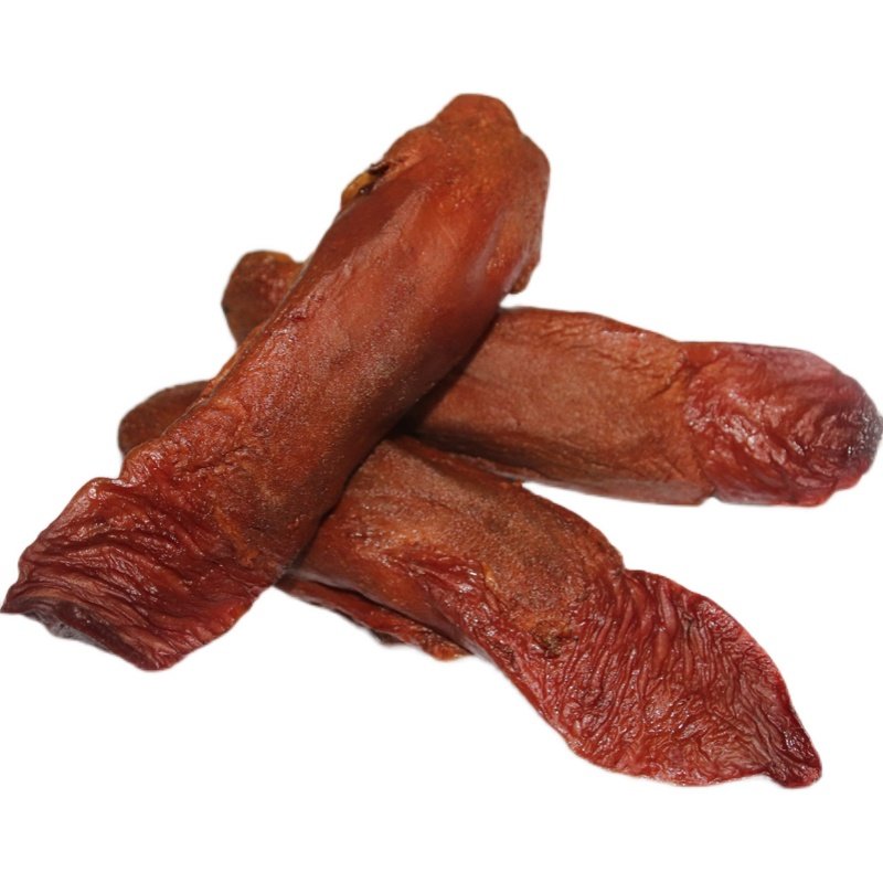 远方口条喉结腊舌舌头腊猪烟熏树枝柏树自制腌肉