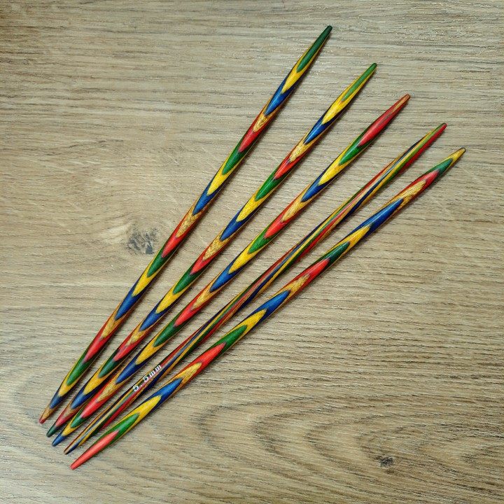 海燕手工坊浅顺彩木针棒毛衣编织20cm直针环针各毛线