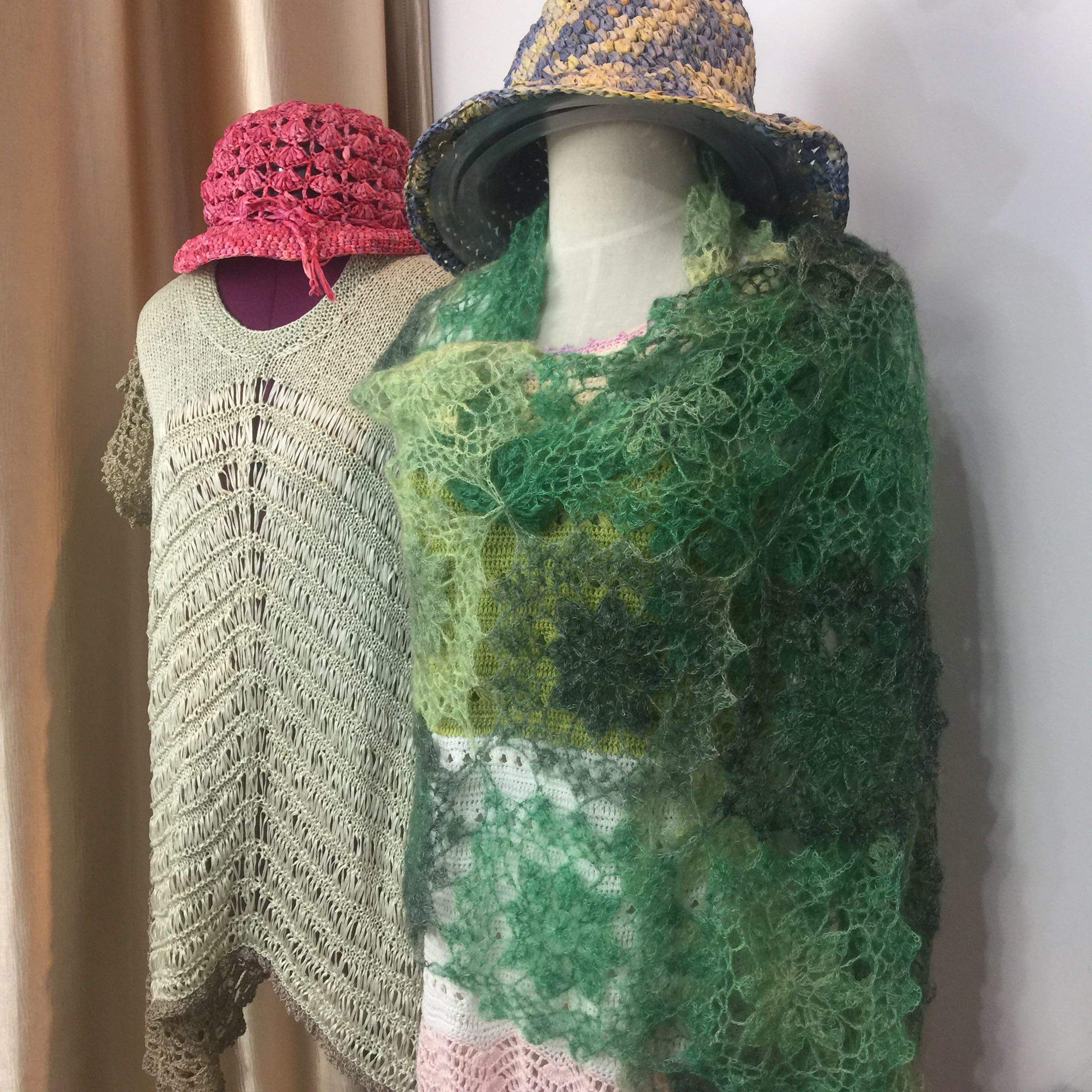 燕织意大利马海毛段染秋季披肩成品毛线