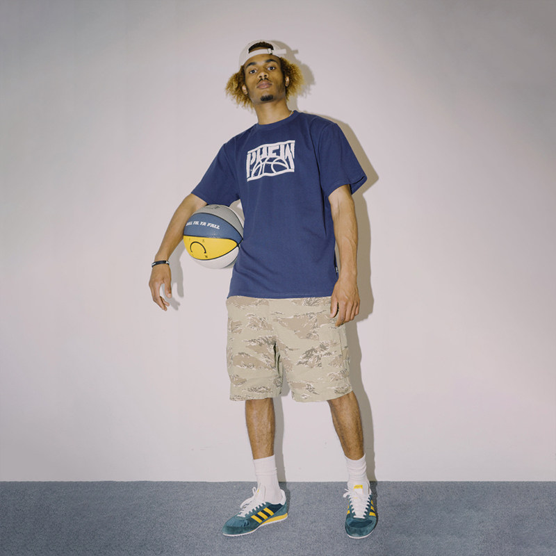 phew沙漠迷彩工装短裤夏季新款美式五分裤子休闲裤