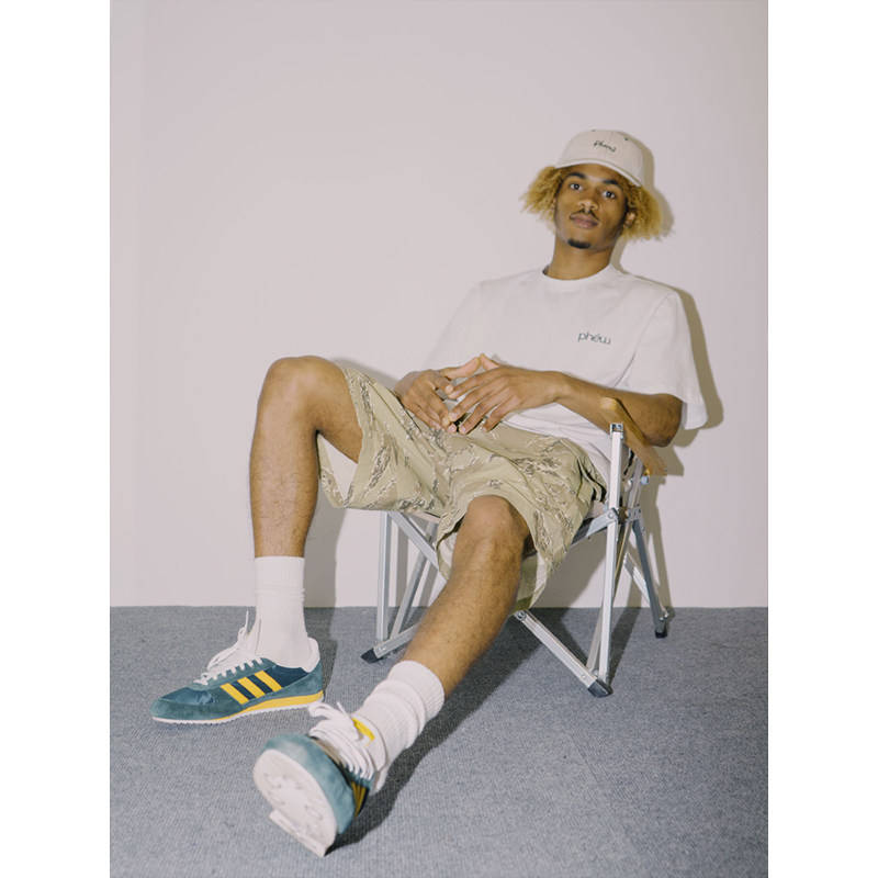 phew沙漠迷彩工装短裤夏季新款美式五分裤子休闲裤