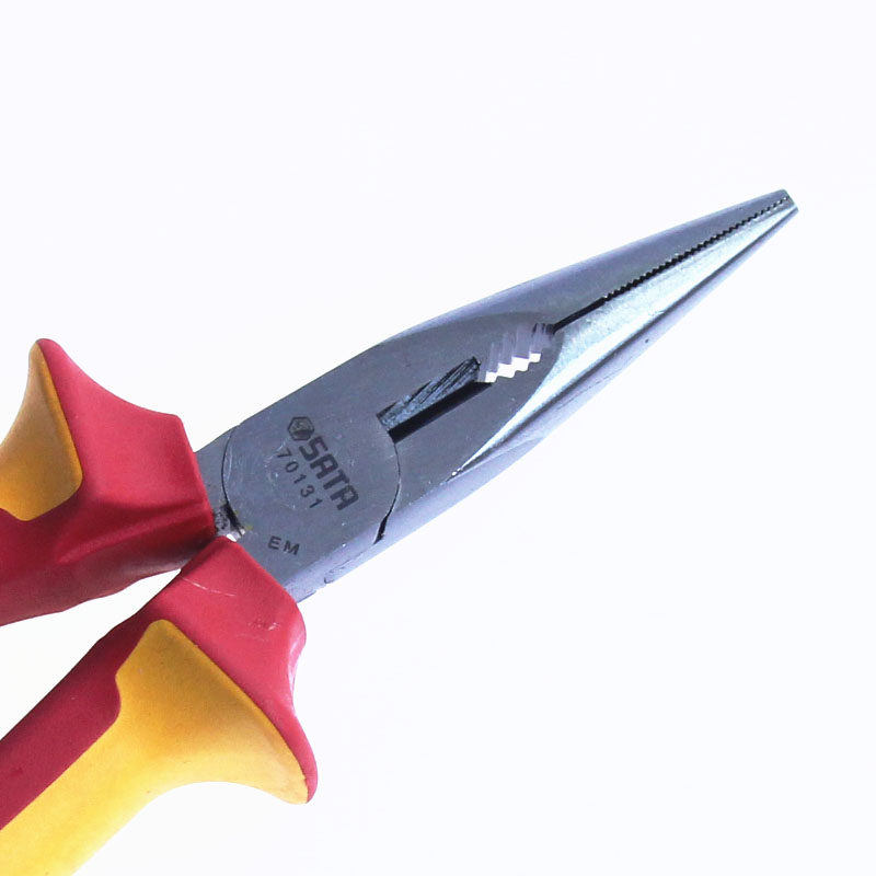 绝缘世达satavde耐压尖嘴7013170132电工尖嘴钳
