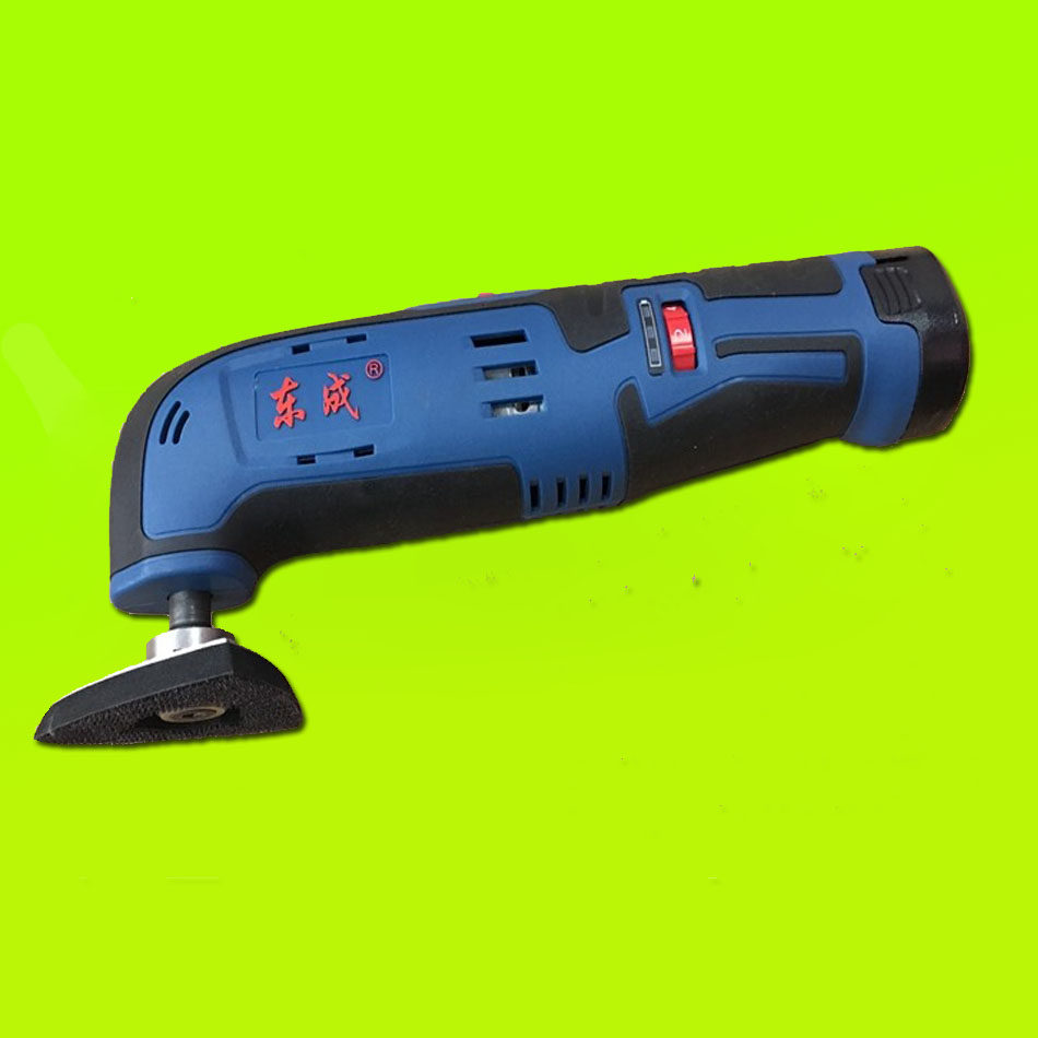 打磨东成充电式多功能切割机dca12v锂电切割木工电动切割机