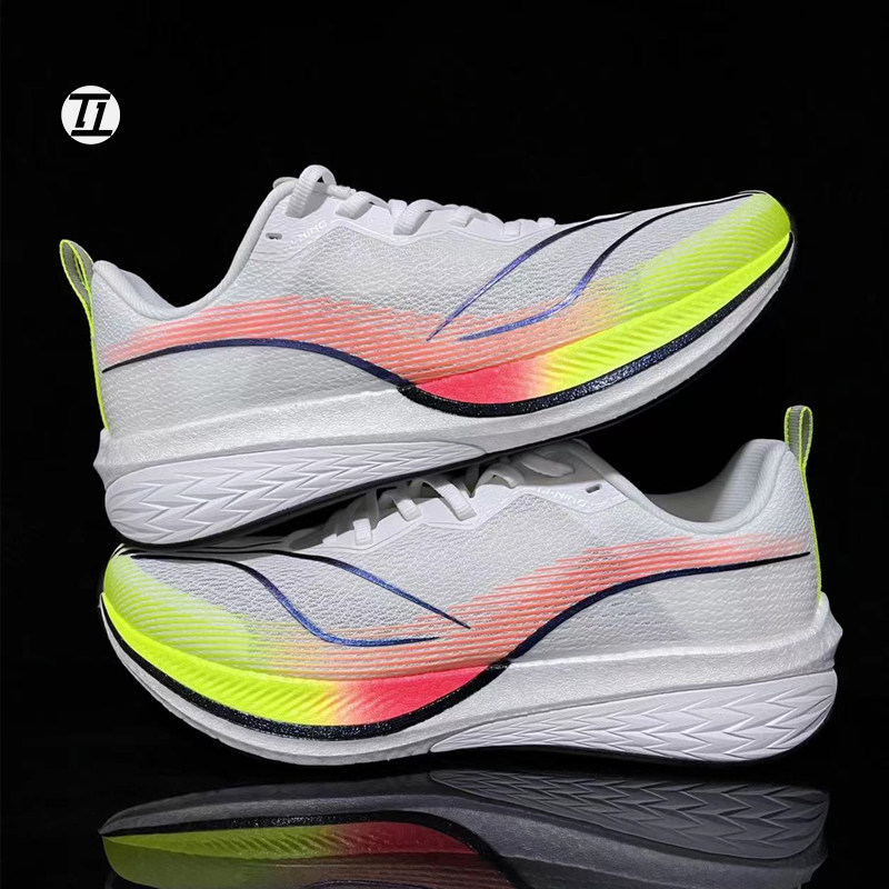 李宁lining赤兔6pro42科技缓震实战竞速男女运动跑步鞋armt013