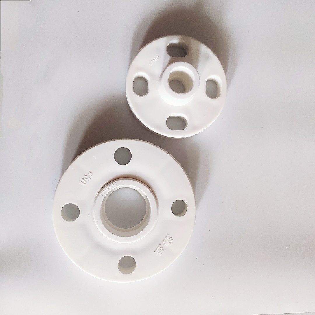 法兰活套ppr热熔水管20160国标ppr法兰盘白色法兰新