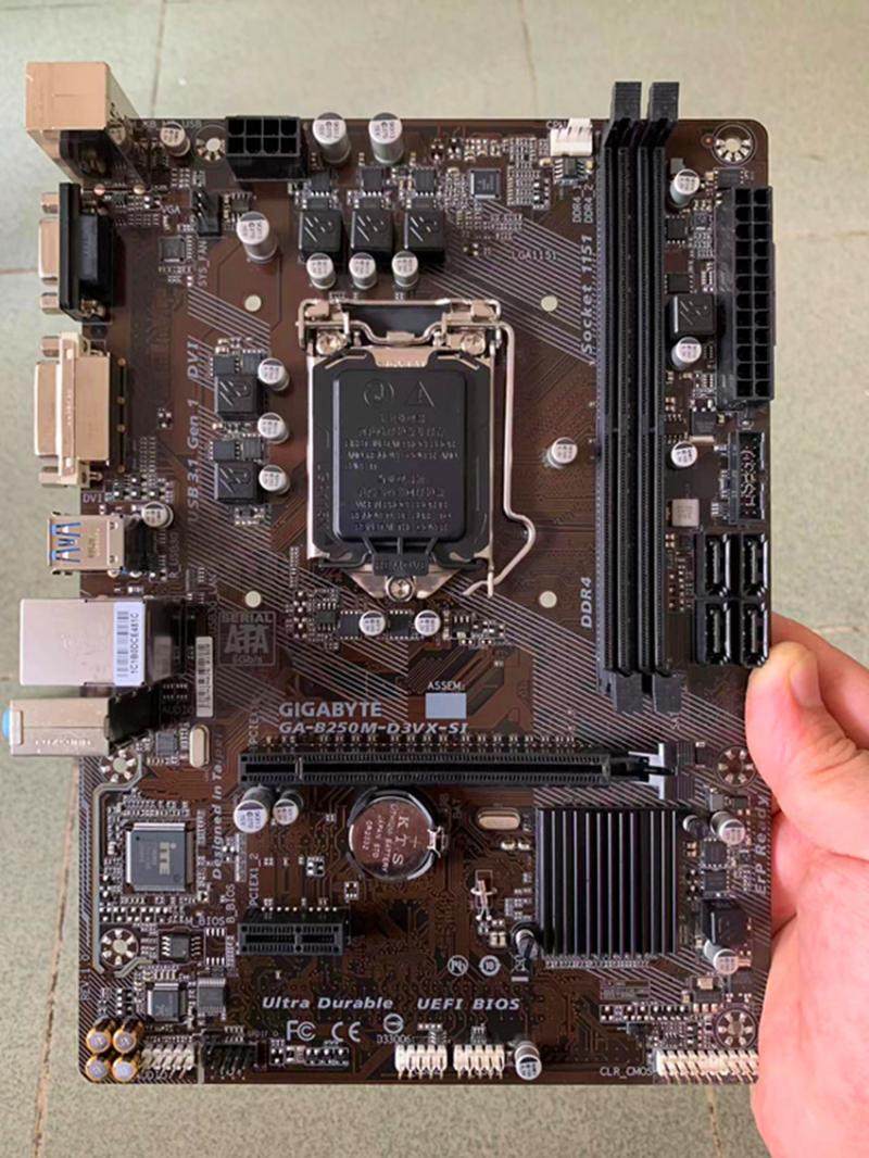 gigabyte技嘉b250m-d3vx-sib250主板支持ddr4集成vgab150主板