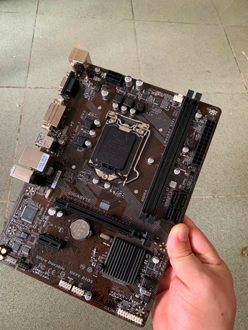 gigabyte技嘉b250m-d3vx-sib250主板支持ddr4集成vgab150主板