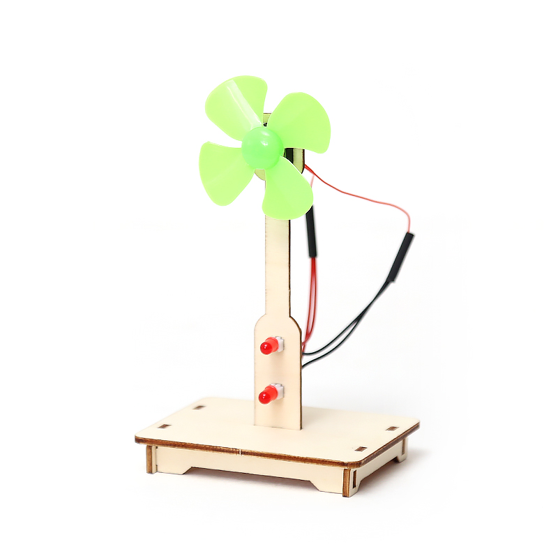 小发明制作中小学生科学实验手工拼装玩具diy风力发电科学实验