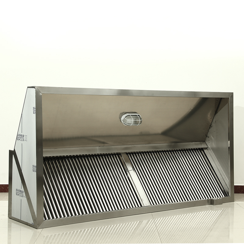 排烟不锈钢厨房商用饭店酒店食堂白铁皮抽油烟机油烟净化商用排烟机