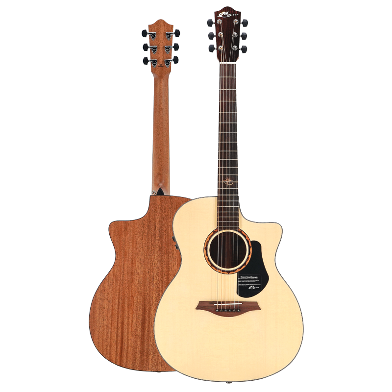 mayson曼森吉他alpha3民谣木吉吉它初学者女生男单吉他民谣吉他