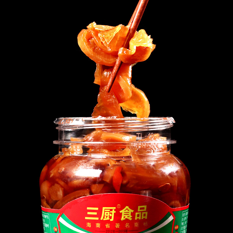 三厨萝卜酱脆900g450g爽脆菜脯海南湛江特产腌制