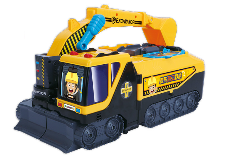 新款名堂变形玩具移动消防总部安全消防车大号其它玩具