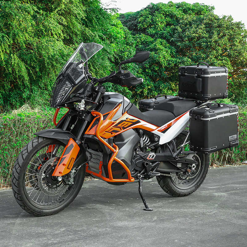 loboo萝卜适用ktm790adv铝合金三箱改装摩托摩托车车边摩托车尾箱