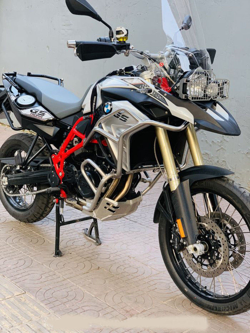 gsadv冒险适用宝马f800gsadv摩托车保险杠不锈钢护杠摩托车保险杠