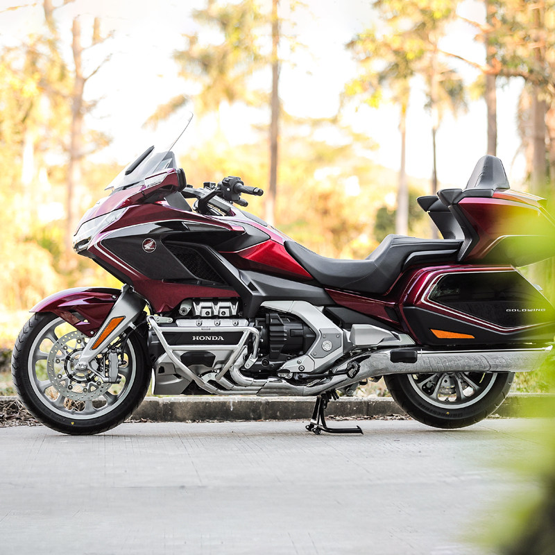 loboo萝卜适用本田金翼护杠gl1800保险杠摩托车防摔摩托车保险杠