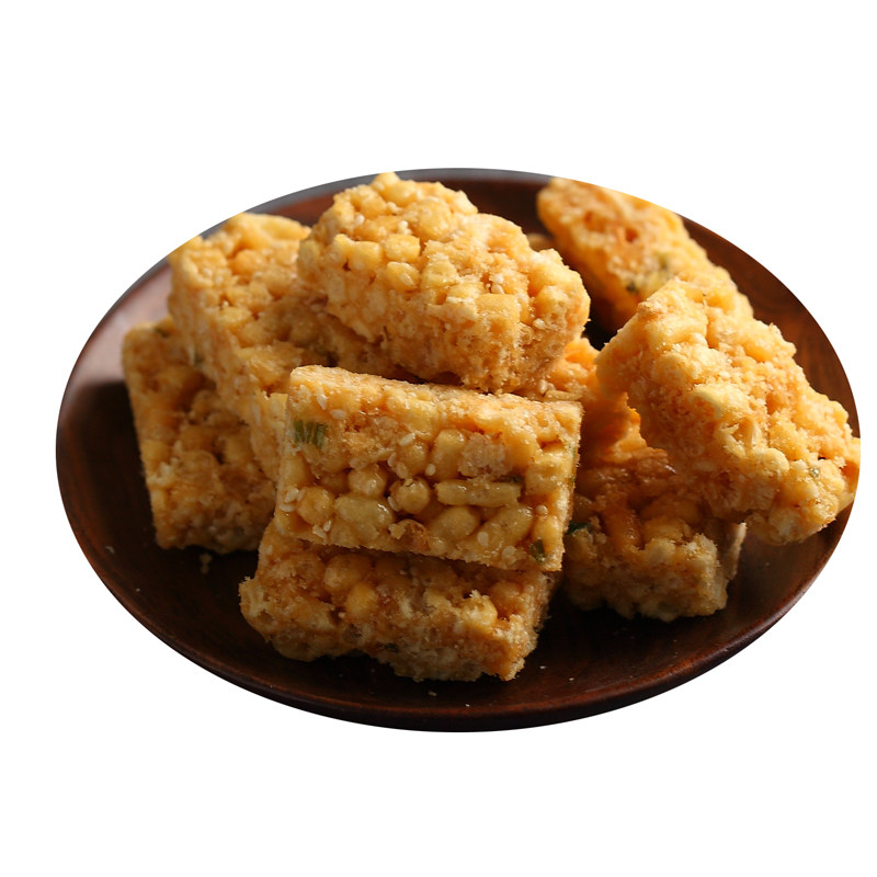 香酥脆沙琪玛硬黄金酥零食鸡蛋酥广东潮汕特产潮州小吃传统糕点