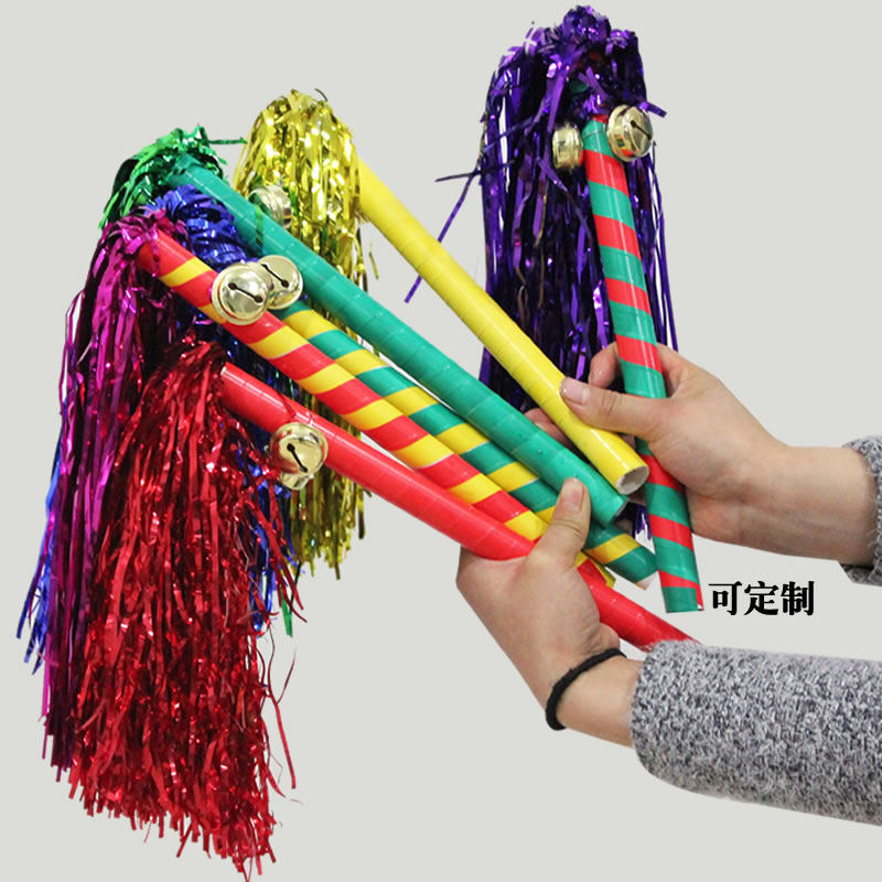 幼儿新器材彩球啦啦队用品器材儿童莲响成人道具更多舞蹈配饰