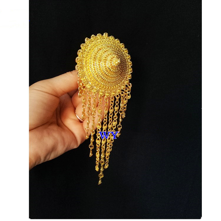 新款泰国头饰傣族风格头花迎宾礼仪盘头发饰品发饰