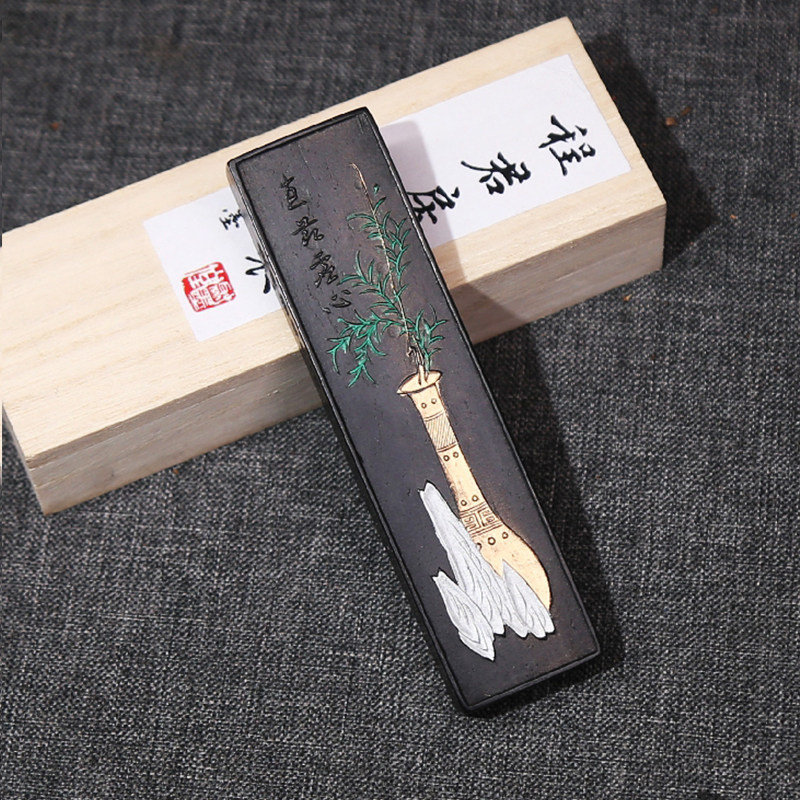 墨条中国徽墨精品油烟墨古法制墨墨锭墨块文房文房四宝