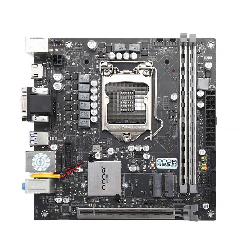 主板onda昂达h410sd4-itxb460sd4台式i510400主板