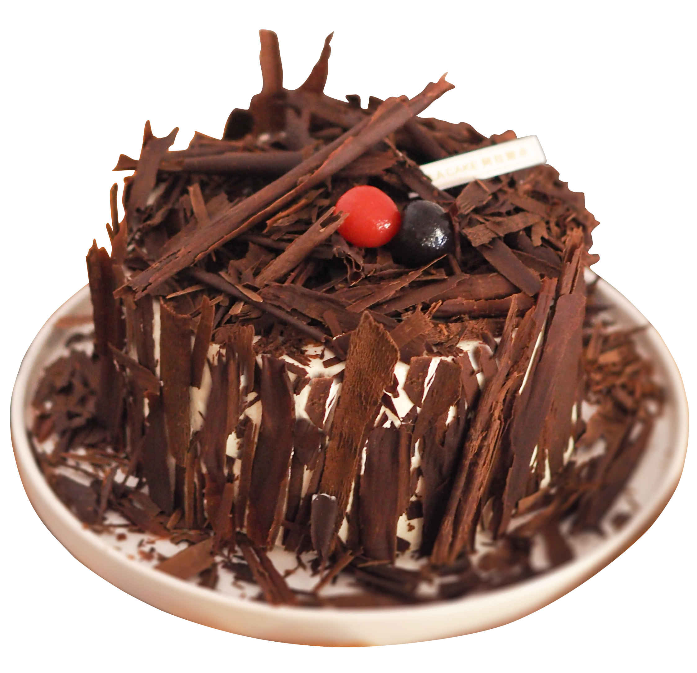 巧克力黑森林木糖动物奶油车厘子生日蛋糕绵阳乐山成都新鲜生日蛋糕