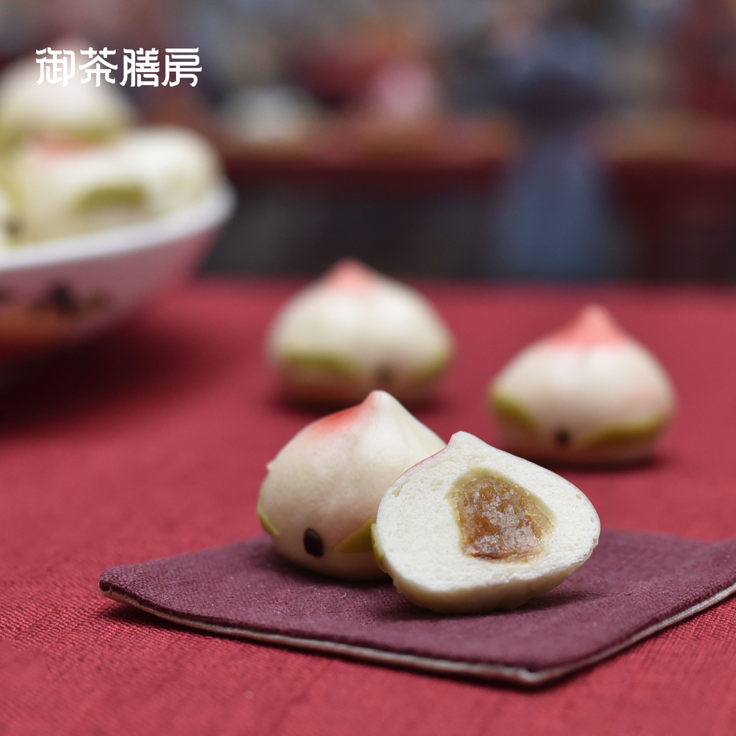 寿桃御茶膳房馒头生日礼盒老人祝寿过寿糕点传统中式糕点