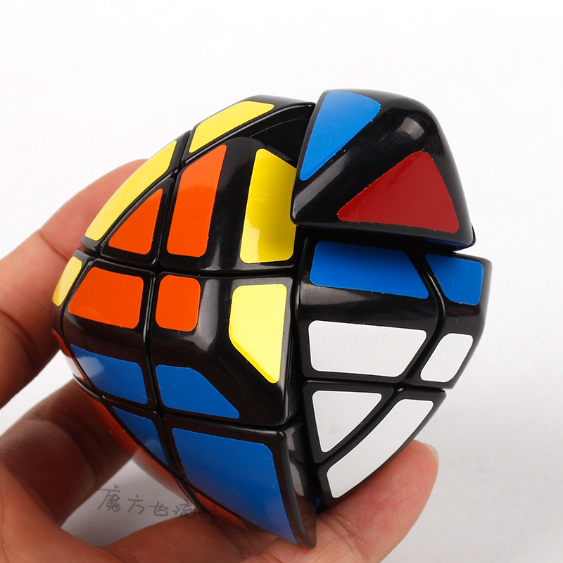 魔方蓝蓝异形六轴棱面复杂变形复原难度john魔方
