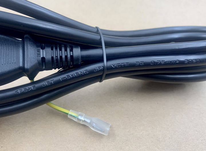 大厂日标日规jetpse2插转字尾二插三孔主机电源线