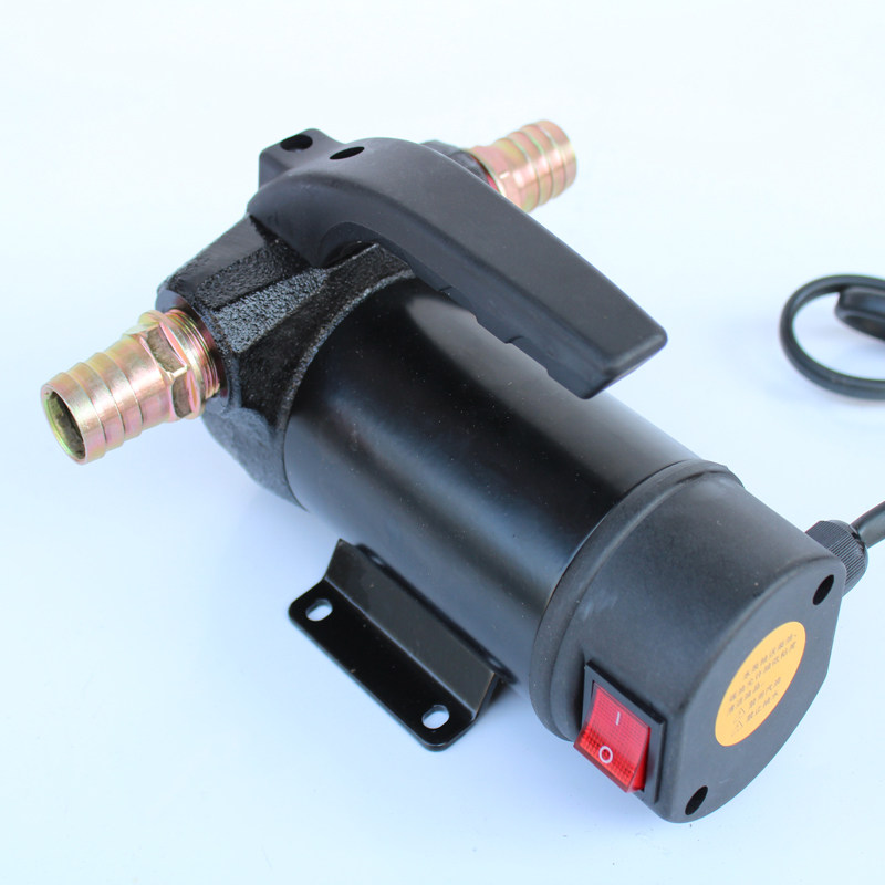 油泵12v24v电动抽油流量70l每分钟汽车加油电泵