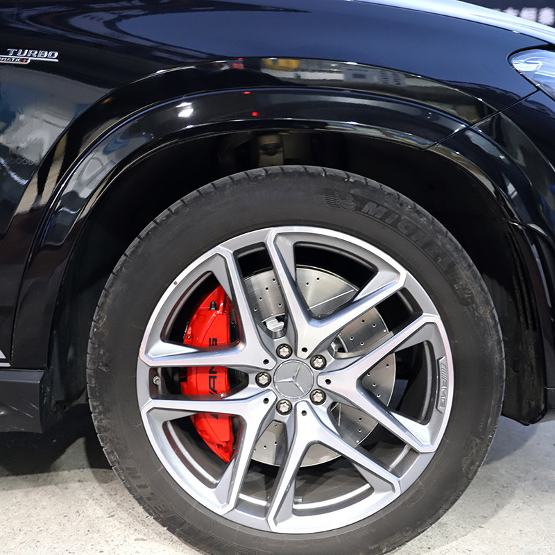 适用原厂原位无损卡钳刹车红色amg改装奔驰刹车卡钳