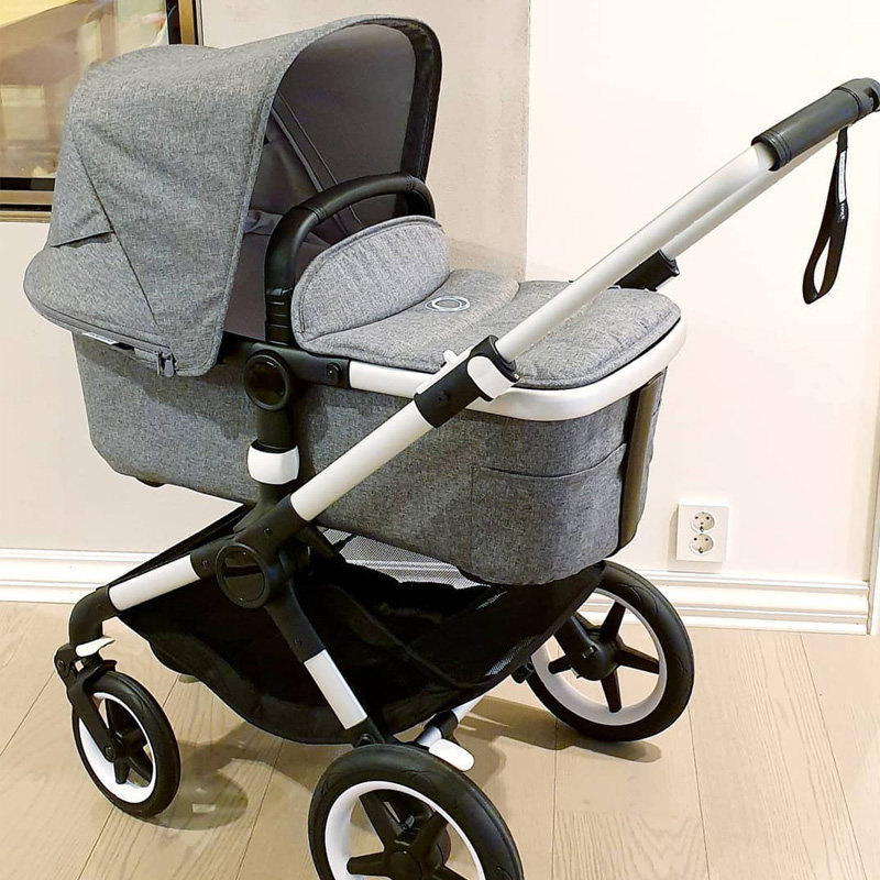 宝宝新款bugaboofox3婴儿车推车地形高景观座椅双向四轮推车