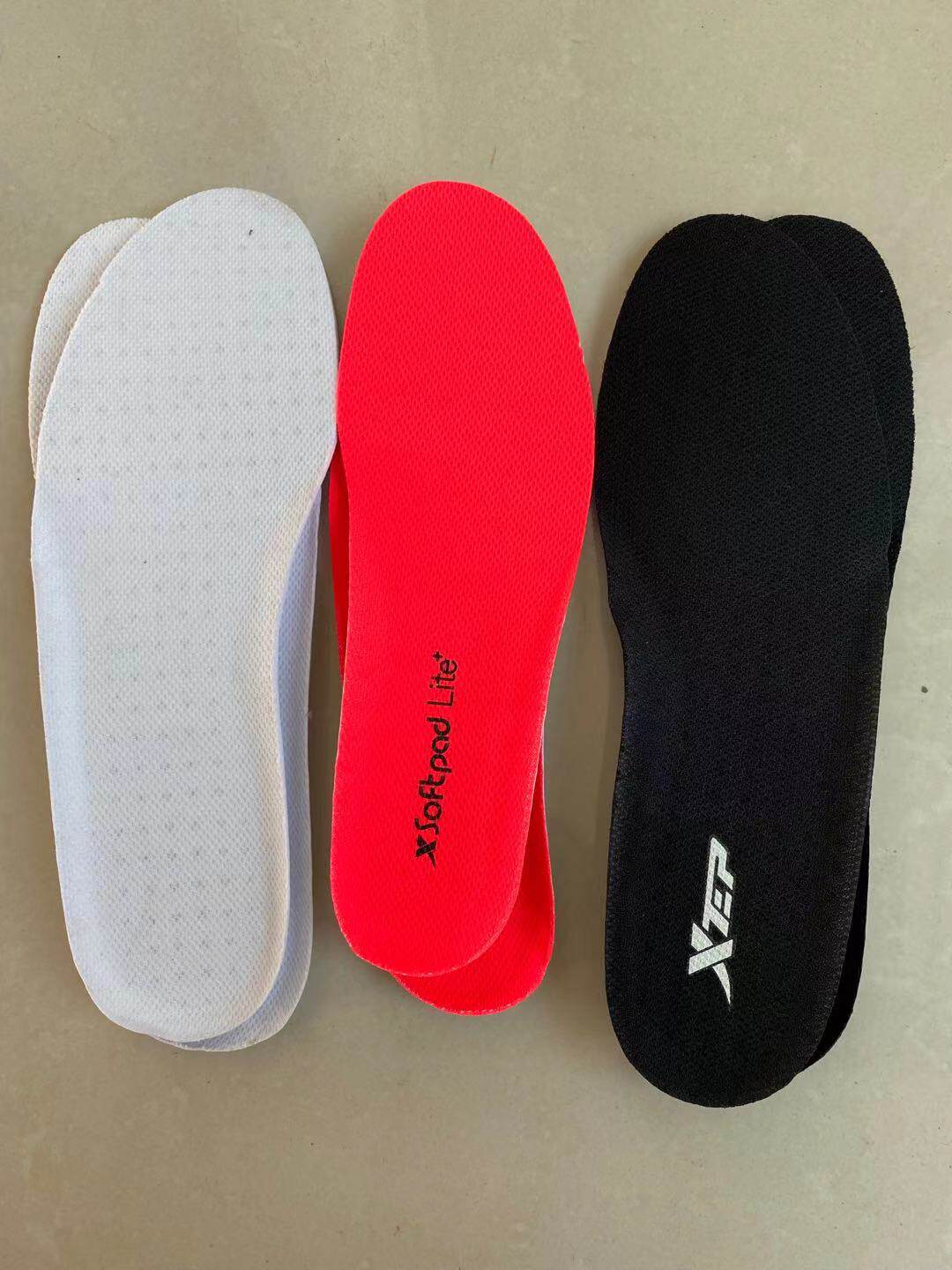 鞋垫断码特步男女运动防臭吸汗透气减震超柔鞋垫