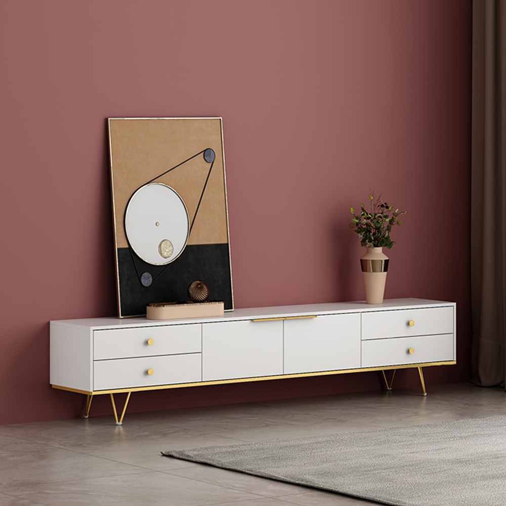 电视柜现代简约茶几组合北欧客厅墙柜轻奢小户户型电视柜