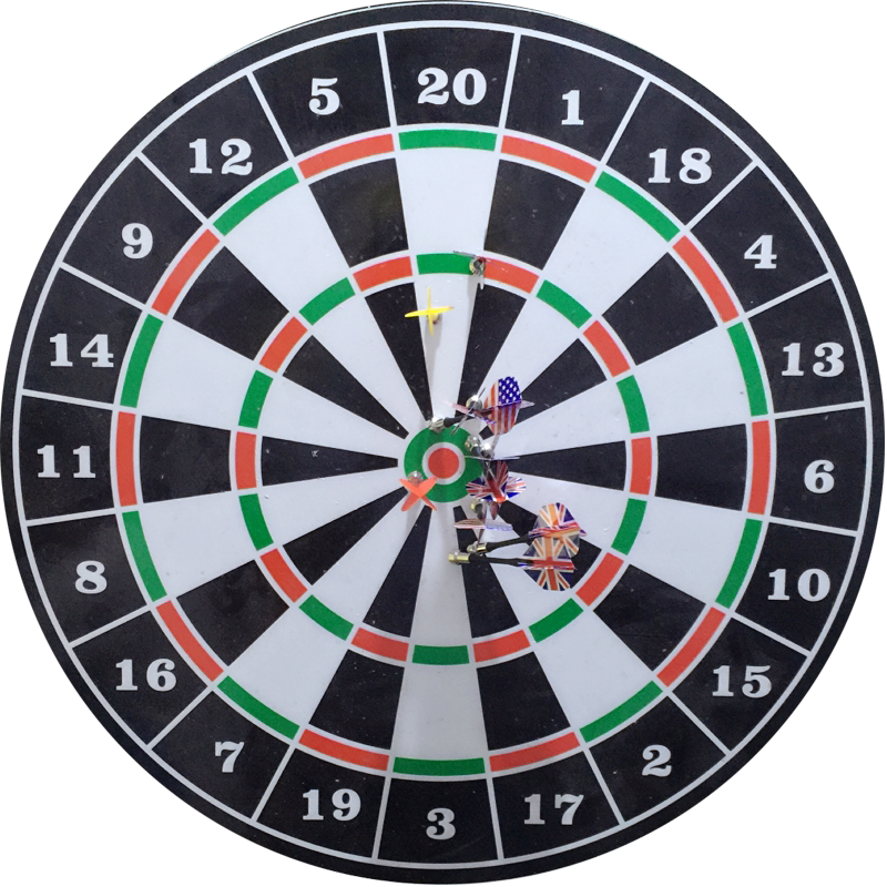 抽奖磁铁飞镖转盘益智儿童玩具安全全不伤人双面飞镖盘