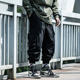 AOGZ national tide machine can wind and wear pants men's spring and autumn tide brand INS loose hip hop casual pants trend beam pants AOGZ national tide machine can wind and wear pants men's spring and autumn tide brand INS loose hip hop casual pants trend beam pants
