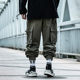 AOGZ national tide machine can wind and wear pants men's spring and autumn tide brand INS loose hip hop casual pants trend beam pants AOGZ national tide machine can wind and wear pants men's spring and autumn tide brand INS loose hip hop casual pants trend beam pants