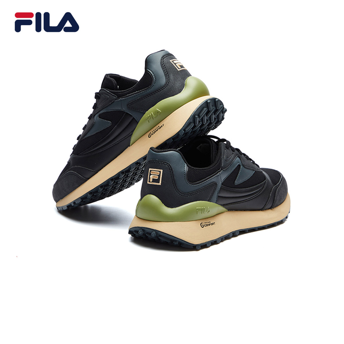 fila斐乐男鞋老爹鞋秋季新款跑步鞋