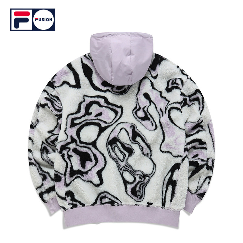 filafusionxmarceloburlon斐乐潮牌2021年冬季女子联名运动运动茄克