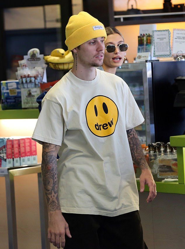 justinbieber同款drew笑脸house2020夏季fog纯棉t恤