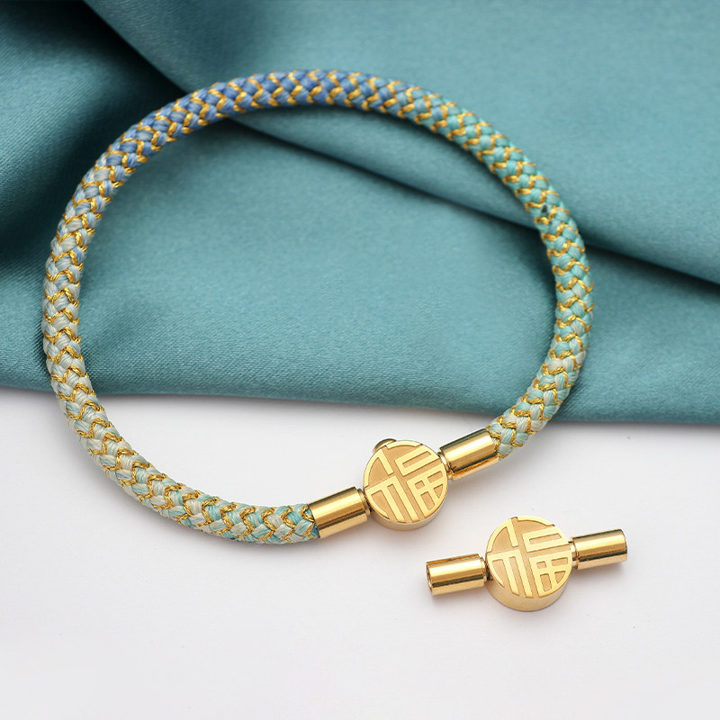 卡扣螺丝旋转打开手绳连接扣皮手链金属扣带扣