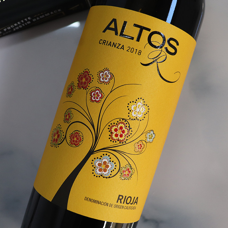 riojacrianzatempranillo西班牙里奥哈陈酿红酒丹魄红葡萄酒干红静态