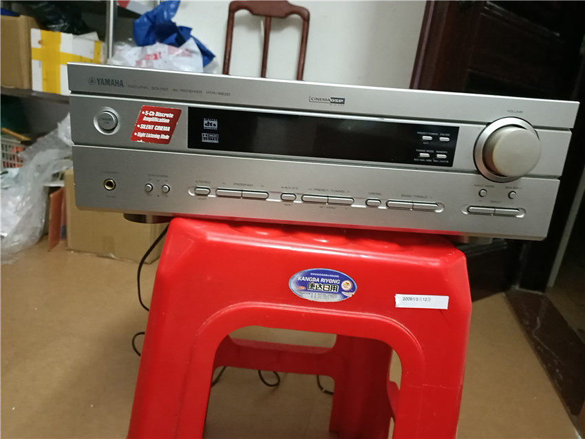 二手雅马哈rx-v340av功放机5.1dts双解解码5630手机功放